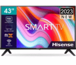 تلویزیون هایسنس مدل A4K سایز ۴۳ اینچ کیفیت Ultra HD 4K